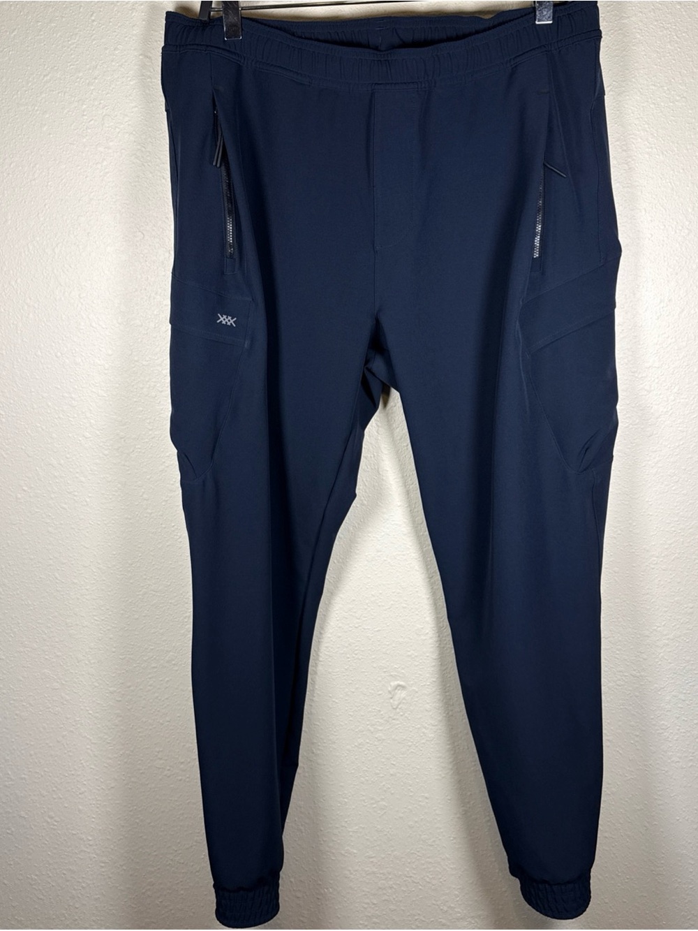 Rhone Altitude Pants Performance Cargo Athletic Mens L Blue Stretch Jogger
